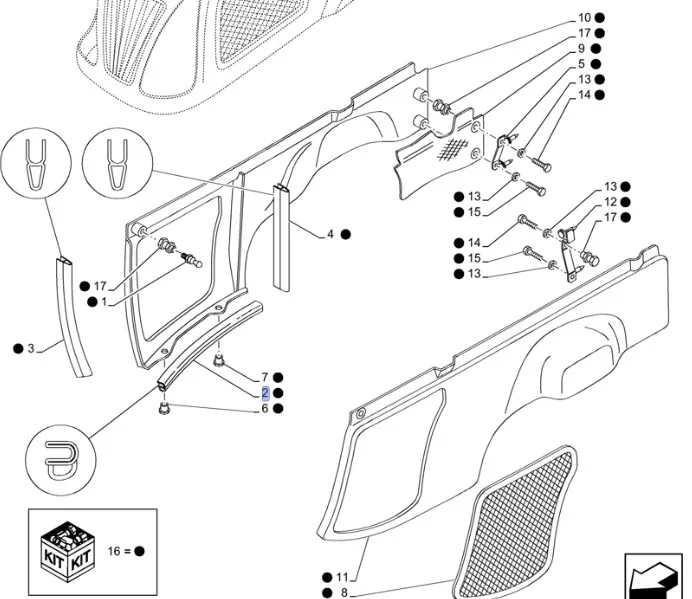 87616295 - прокладка